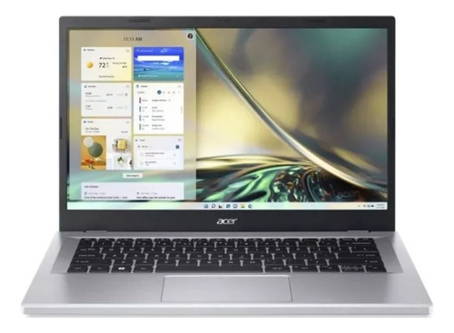 Notebook Acer Core I3 Aspire 3 N305 8gb Ram 512ssd 15.6 W11 Color Plateado