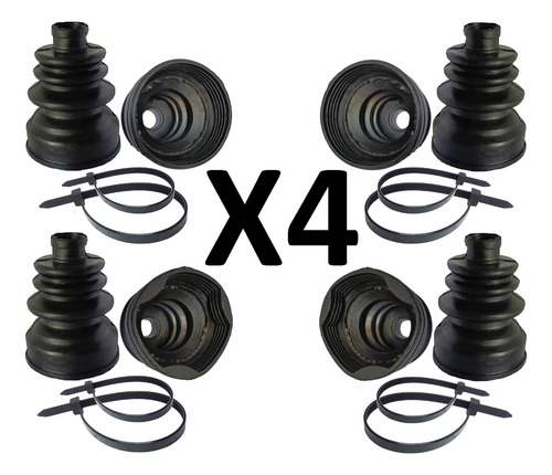 Juego Gomas Tripoide Rueda Y Copa Caja Ford Ka (x4)