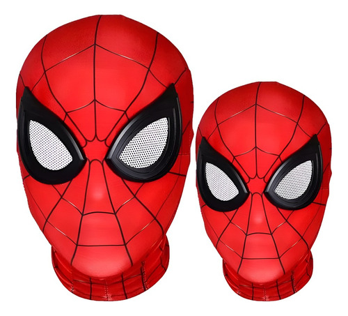 2 Máscaras Del Hombre Araña Spiderman Para Adulto Y Niño