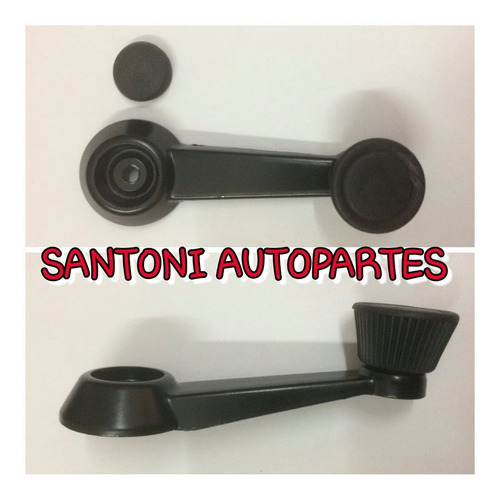 Manija Alza Cristales Vidrios Vw Gacel Metal Cuotas