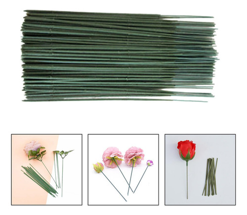 Z 100x Tallos De Flores Artificiales, Varilla Floral, 18 Cm