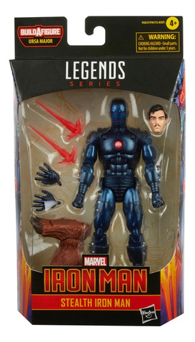 Figura De Acción Marvel Legends Series Stealth Iron Man +3