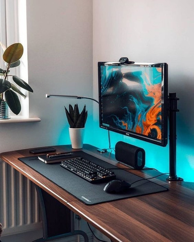 Imagen 5 de 10 de Soporte Para Escritorio Un Monitor 13 A 32 Gira Rota Inclina
