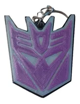 Comprar Llavero Transformers Decepticons 3d Pla Pixelados_