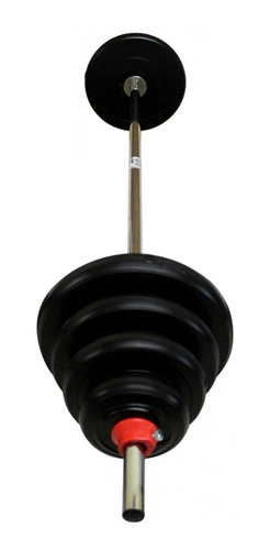 Kit De Barra 22 Kg 9 Piezas Discos Bajo Impacto