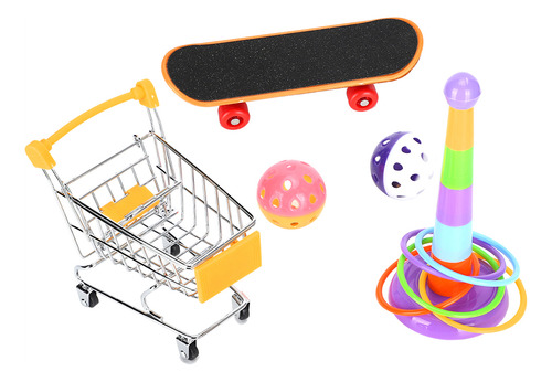 4pcs/set Puzzle Puzzle Toys Bell Ball Cart Circle