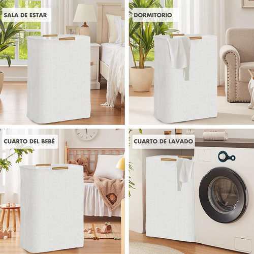 Cesto Ropa Sucia Plegable 60l Canastos Organizador Ropa
