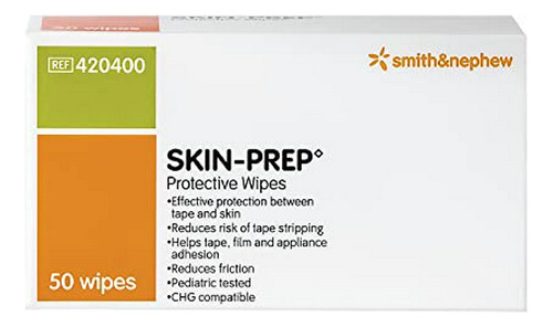 Skin-prep Protectores Piel Alcohol 50uds.