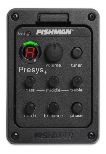 Fishman Pro-psy-201 Pastilla Guitarra C/afinador Preamp Pro