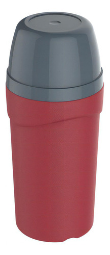 Mini Termo Soprano 300ml Yuma Rojo, Tapón Ciego Color Rojo