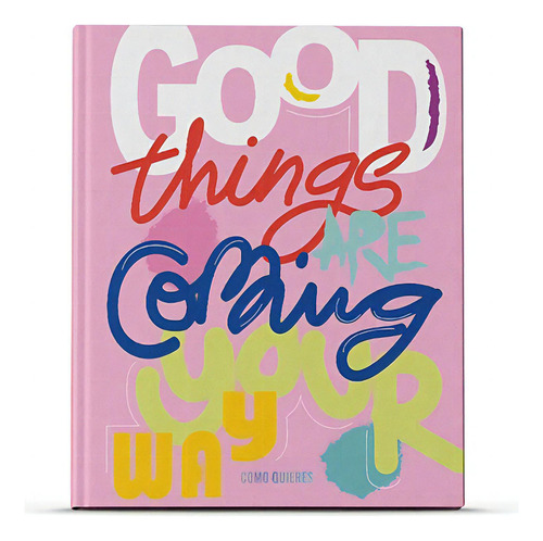 Cuaderno Como Quieres 19,5 X 24 Abc Tapa Dura 48hjs Mooving Color Rosa