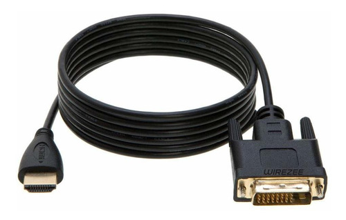 Cable De Video Dvi-d A Hdmi 24 1 Pin De Doble Enlace M / M 1