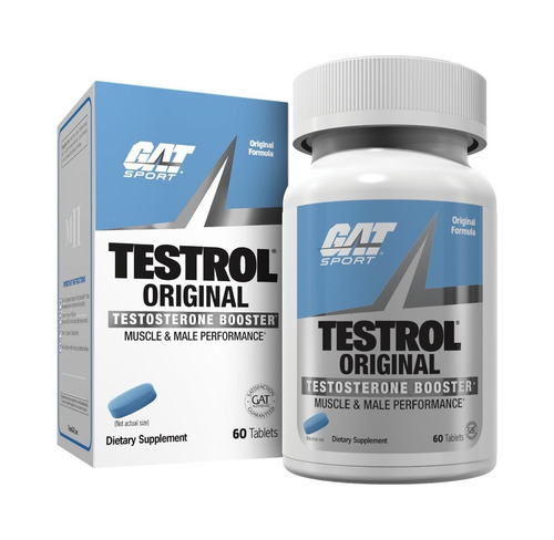 Imagen 2 de 3 de Suplemento en comprimidos GAT Sport Testrol Original testosterona en pote 60 un