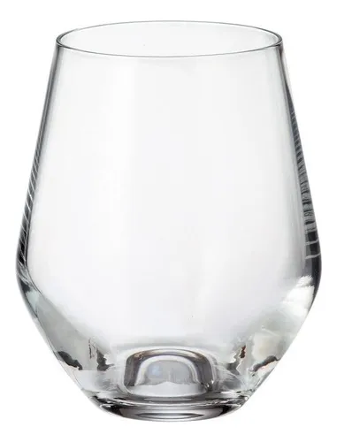 comprar 6 Vasos Whisky Ron Cristal Bohemia Caja Original Rhum Iside