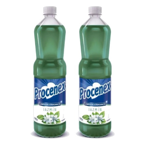 Limpia Piso Liquido Aroma Jazmin 900ml Procenex Pack X2u