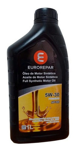 Óleo Motor Eurorepar 5w30 Api Sl Semissintetico