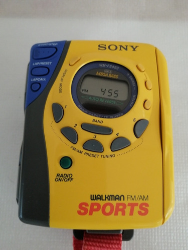 Walkman Sony Sport Mod. Wm-fs493 (Usado)