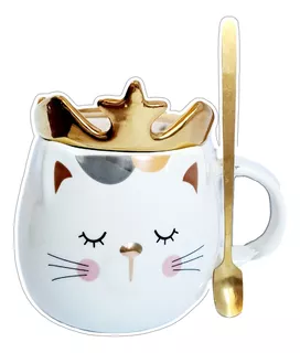 Taza Gato Ceramica