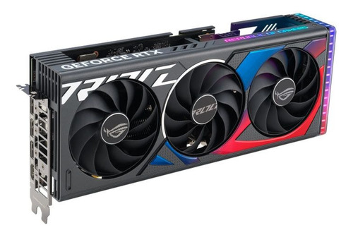 Placa De Vídeo Nvidia Asus Rog Strix Rtx 4060 Ti Oc 8gb