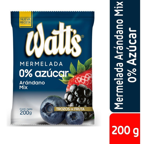 Mermelada Arandano 0% Azúcar Watt's 200g