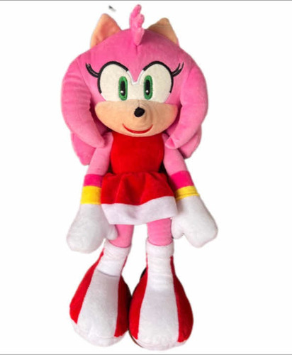 Amy Rose Sonic Rosada De Peluche De 40cm