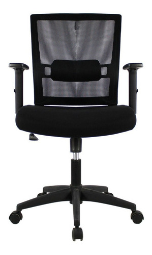 Silla Ejecutiva Mundo In Bilbao Jm-318-1 Oficina Home Office Color Negro Material del tapizado Tela Tipo mesh