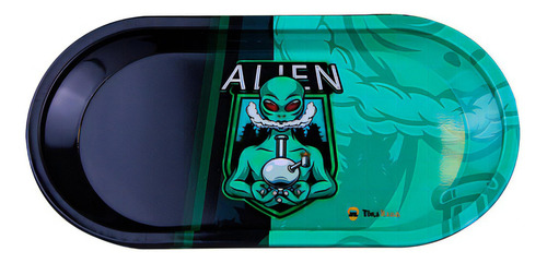 Bandeja Para Bolar Estilo Shape Smoking Raw Clipper Model Bandeja Alien - S01-2
