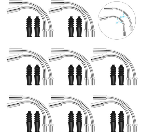 32 Piezas De Freno De Bicicleta Cable De Fideos Tubo De Fren