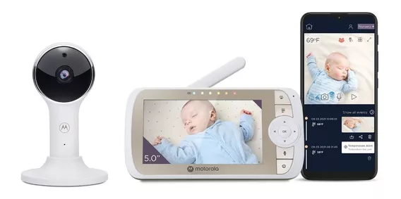 Baby Call Motorola Vm65 Wifi Camara Monitor Bebes 5.0