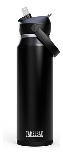 Botella Thrive Flip Straw 1lt Marca Camelbak Color Negro