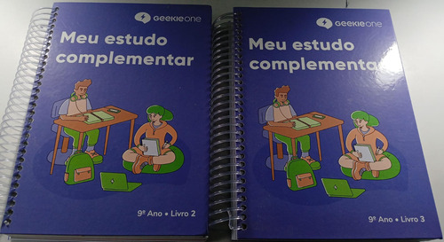 Combo Geekie One 9 Ano Meu Estudo Complementar Livros 1 2 E 3 (Usado)