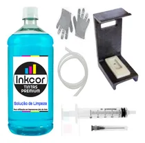 Comprar Solução De Limpeza Para Cartucho De Impressora E Cabeça De Impressão Preta E Colorida Compativel Impressoras Hp 2874 2774 1050 3050 Smart Ink Tank 416 412 410 517 581 584 Gt 5822 5820 Gt51 Gt52