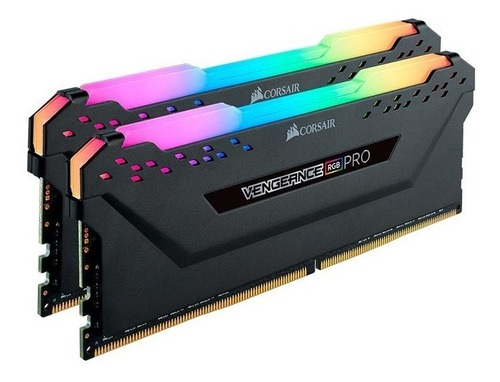 Imagem 2 de 3 de 32 Gb (2 X 16 Gb) Memoria Pc Ddr4 1.35v Rgb Corsair
