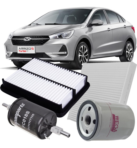 Kit De Filtros Para Chery Arrizo 5 1.5 2018 2019 2020 2021