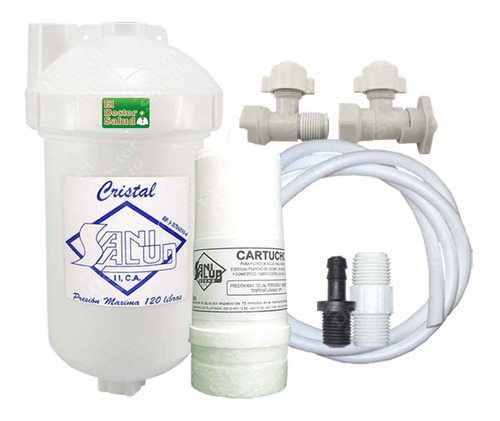 Imagen 1 de 1 de Filtro Agua Sanisalud 7rp Cartucho Multikit R4 Instal Ozono