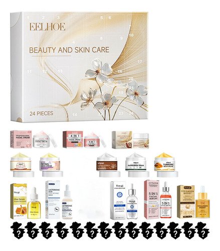 Set De Regalo N Con 24 Compartimentos Para Belleza Y Cuidado