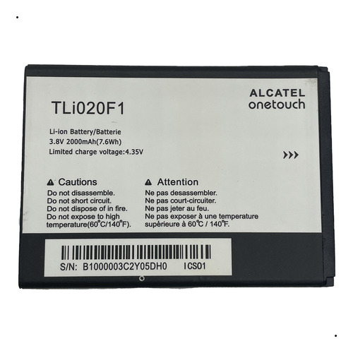 Kit Reparo +carga Compativel Com One Touch Pixi 3 5017e
