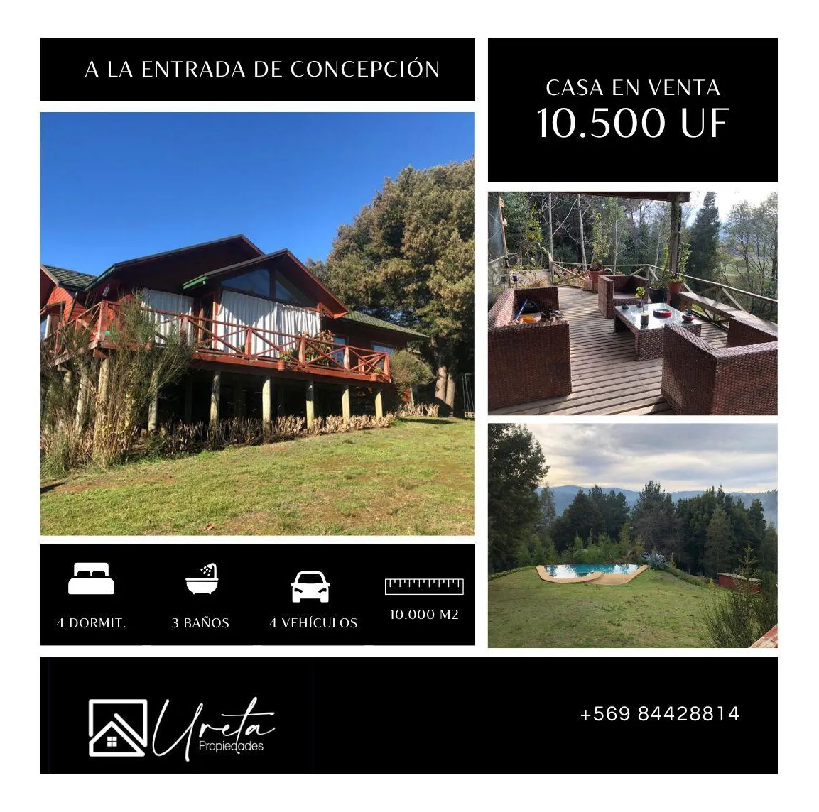Imagen 1 de 30 de Casa En Venta A La Salida De Concepción