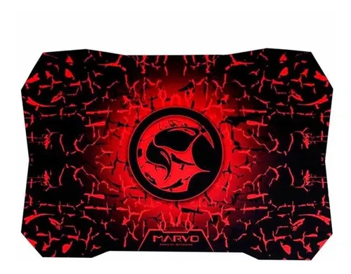 Pad Mouse Marvo G2 Gamer Negro/rojo