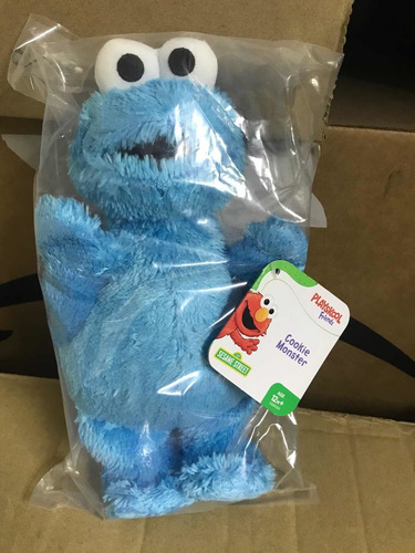 Peluche Cookie Monster Come Galletas Plaza Sesamo Mini Plush