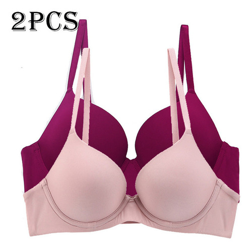 Mp 2 Piezas De Ropa Interior Push Up Bras For Mujer Que No