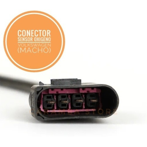 Conector Sensor Oxigeno Volkswagen (macho)