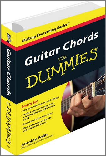 Libro Acordes De Guitarra Para Dummies Versión En Inglés