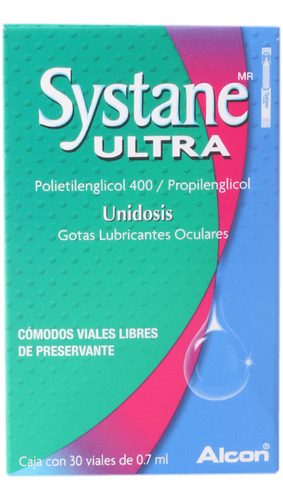 Systane Ultra Unidosis Caja X  30 Viales  De 0.7ml