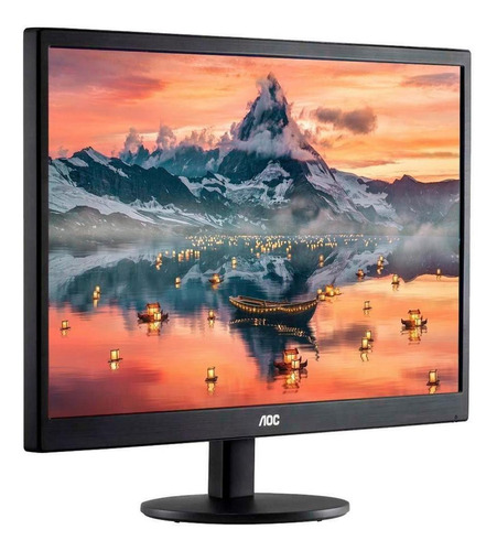 Monitor 18.5 Aoc Led E970swhnl Hd Hdmi Preto