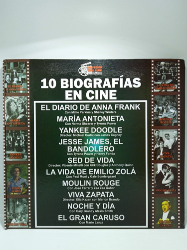 10 Biografías En Cine - Dvd - Colección Cine Club 