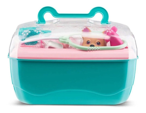 Brinquedo Infantil Maleta Doutor Canino Pet Completa Roma