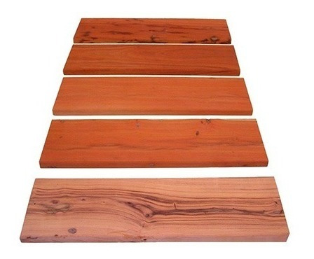 Imagen 2 de 6 de Escalon De Madera De Quebracho 26 X 3 X 80 Cm.