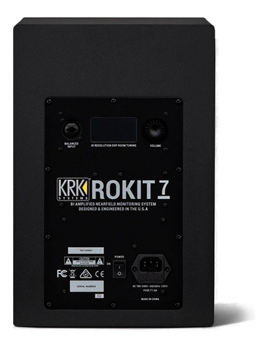 Imagen 6 de 9 de Monitores Estudio Krk Rokit 7 G4 Activos 145w Par