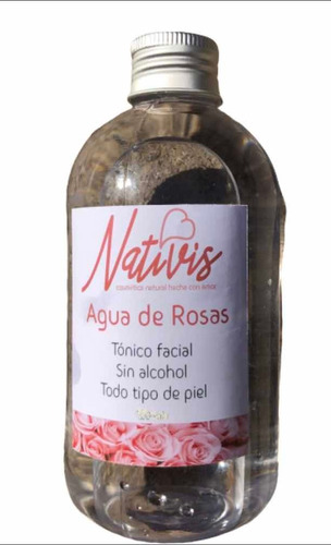 Agua De Rosas Sin Alcohol